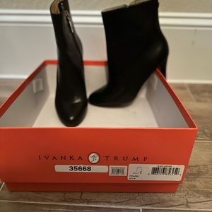 Ivanka Trump Black Booties